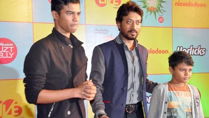 (RARE Video) - Irrfan Khan Gets Emotional About His KIDS!