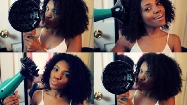 How To: Diffuse and Stretch Your Curls To Retain Length!