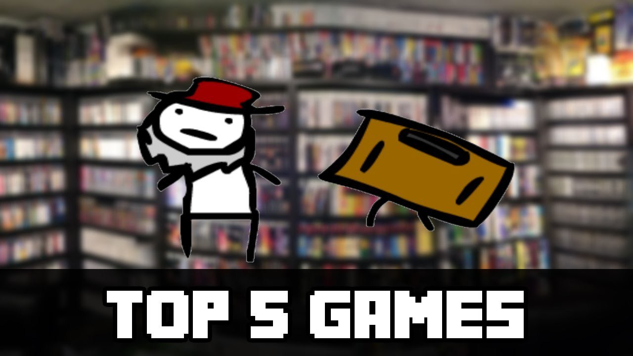 TOP 5 FAVOURITE GAMES! (Personal List)