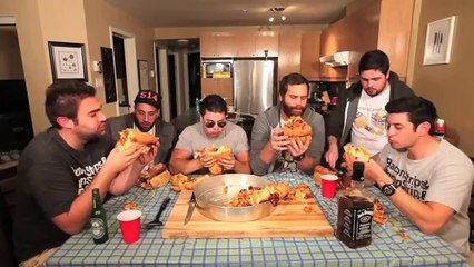 Deep Dish Fastfood Pizza - Epic Meal Time