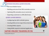Sap BO online training classes in CANADA,PUNE