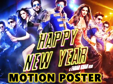 Shahrukh Khans Happy New Year Motion Poster Released