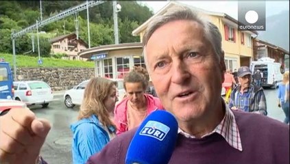 'İsviçre'deki tren kazasının nedeni aşırı yağışlar'
