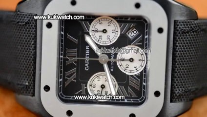 割引カルティエサントス100クロノ女性の時計コピー