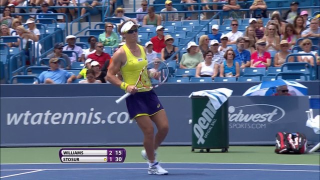 Cincinnati - S. Williams élimine Stosur d'un cheveu