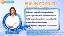 ASLAN Burcu, GÜNLÜK Astroloji Yorumu,14 AĞUSTOS 2014, Astrolog DEMET BALTACI Bilinç Okulu