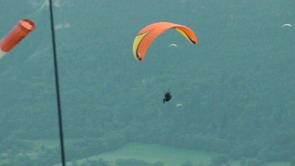 Baptême parapente de Kathy