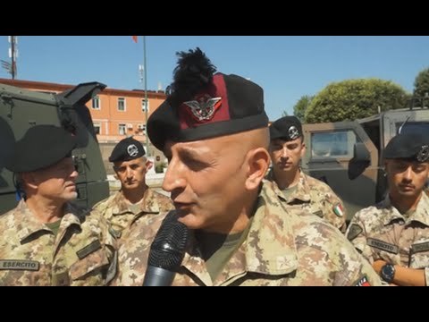 Caserta - Brigata 'Garibaldi' in partenza per Herat (12.08.14)