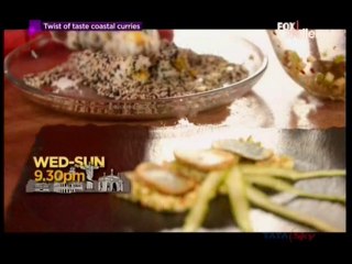 Black and White Fish Rolls With Green Apple Relish