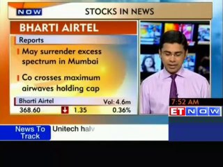 Stocks in news Bharti Airtel, Tata power, RCF  The Economic Times Video  ET Now