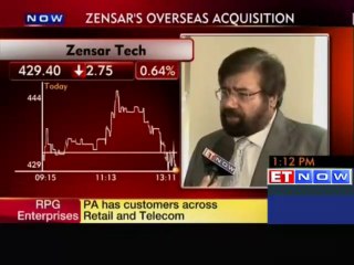 Zensar Tech acquires US firm Professional Access  The Economic Times Video  ET Now