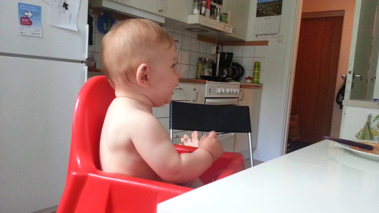 Matheus pratar med pappa