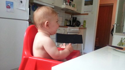 Matheus pratar med pappa