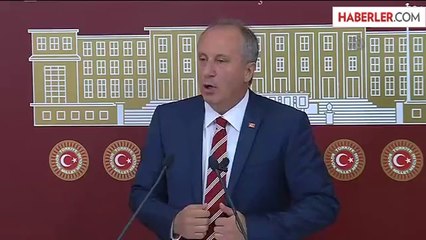 Muharrem İnce: Sayın Genel Başkan Hemen İstifa Etmelidir