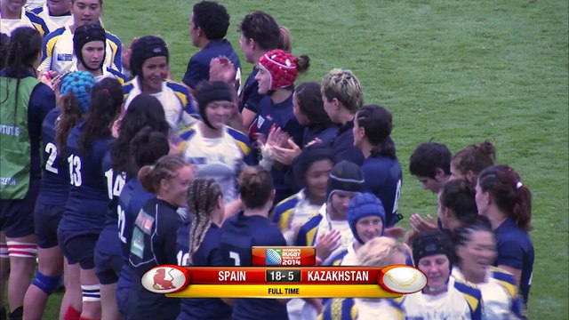 [HIGHLIGHTS] South Africa and Spain win in ninth place semis | Women's RWC