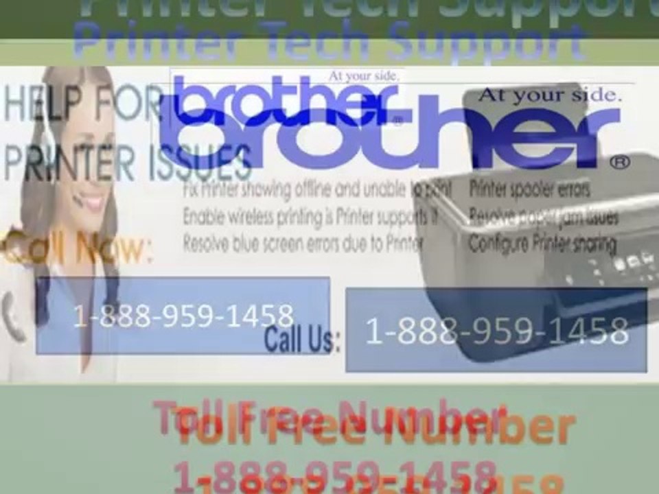 Contact Brother Tech Support-1-888-959-1458-Number for Technical Support