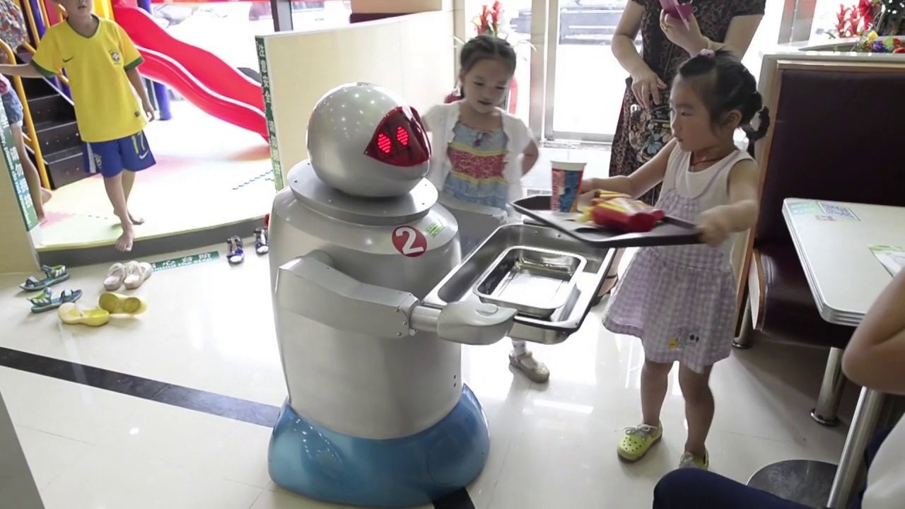 Robo-Küche für Restaurant-Gäste in China
