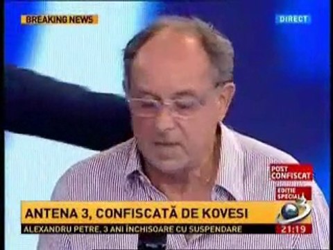 Draga Olteanu si Ilie Serbanescu alaturi de Antena 3 in APARAREA LIBERTATII DE EXPRIMARE