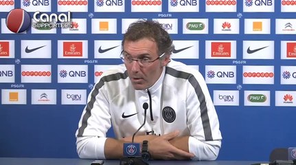 PSG / Bastia - La conférence de presse de Laurent Blanc