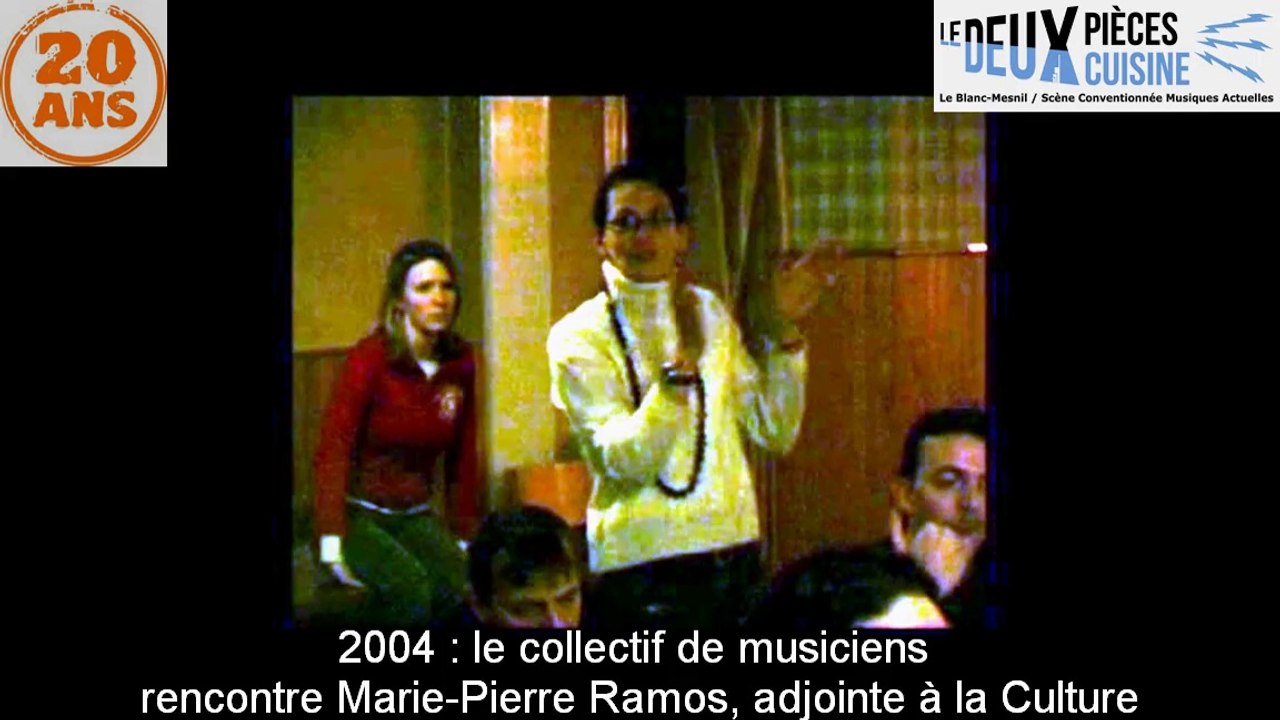 2004 collectif des musiciens rencontre la maire adjointe pour le Deux Pièces Cuisine