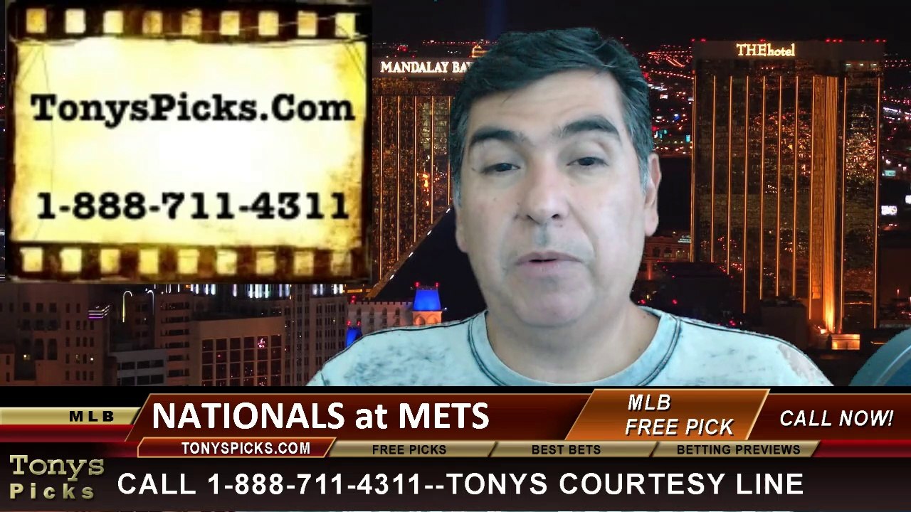 MLB Pick New York Mets vs. Washington Nationals Odds Prediction Preview 8-14-2014