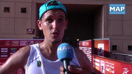 العداء الجنوب إفريقي ليبوغانغ شانج يفوز بسباق المشي 20 كيلومتر