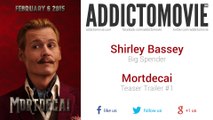 Mortdecai - Teaser Trailer #1 Music #1 (Shirley Bassey - Big Spender)