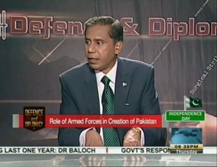 Role of Armed Forces in Creation of Pakistan