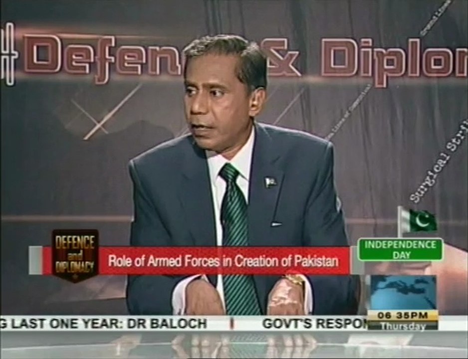Role of Armed Forces in Creation of Pakistan