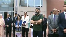 Flag Hoisting Ceremony at Embassy of Pakistan Washington D.C.- August 14, 2014