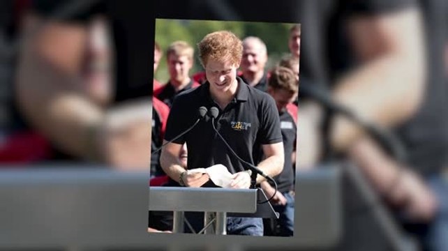 Prince Harry Sees The Funny Side As He Launches The Invictus Games