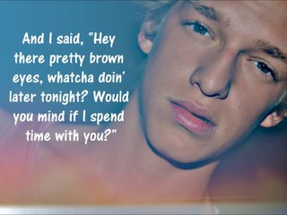 Pretty Brown Eyes - Cody Simpson + Lyrics on screen