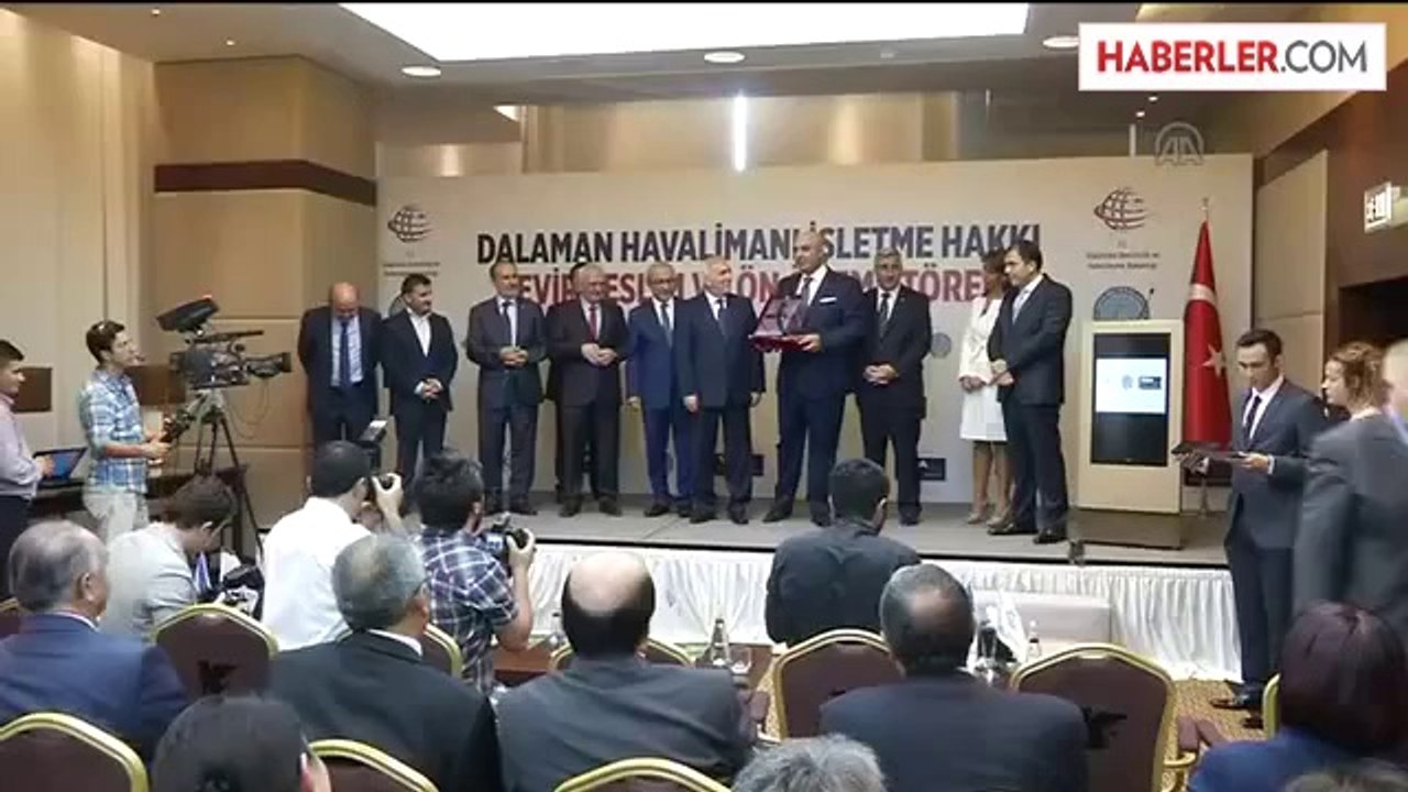 Bakan Elvan - Dalaman Havalimanı'nın işletilmesi -