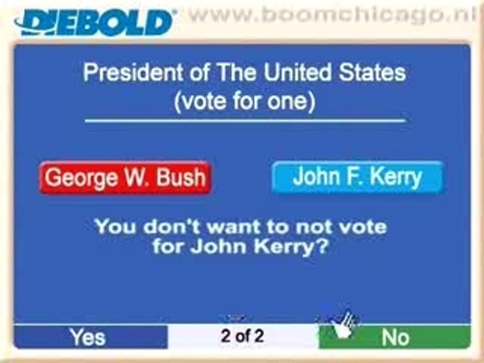 Wie gewann bush die wahl