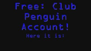 PlayerUp.com - Buy Sell Accounts - Free Club Penguin Account 2!