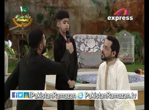 Takbeer e Haram Imitation By The World's Youngest Qari