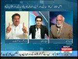Haroon Rasheed Bashed Khurram Dastageer in To the Point 2013