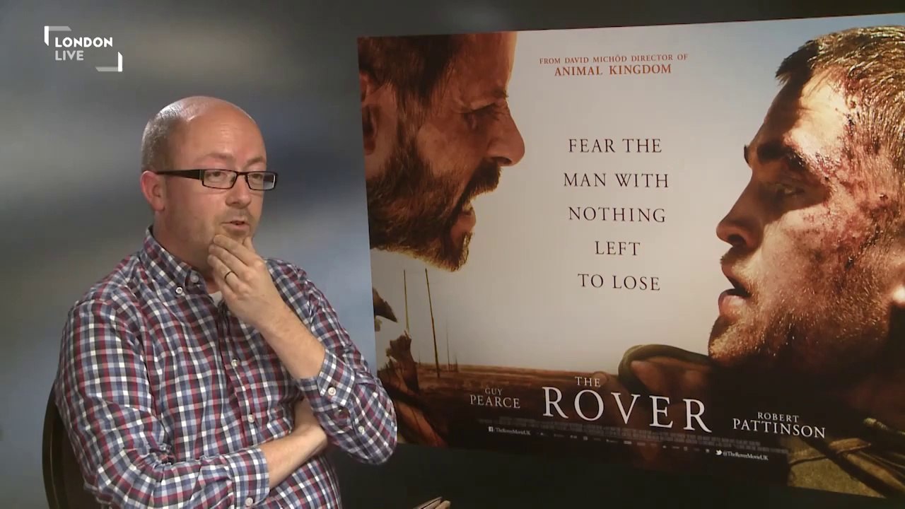 06.08.2014 UK Press JunketThe Rover Rob and Guy interview with London Live