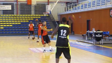Basket-ball (Pro B): les drôles d'exercices des Denaisiens