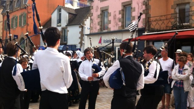 Défilé inaugural des filets bleus