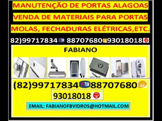 conserto de porta de vidro em maceió