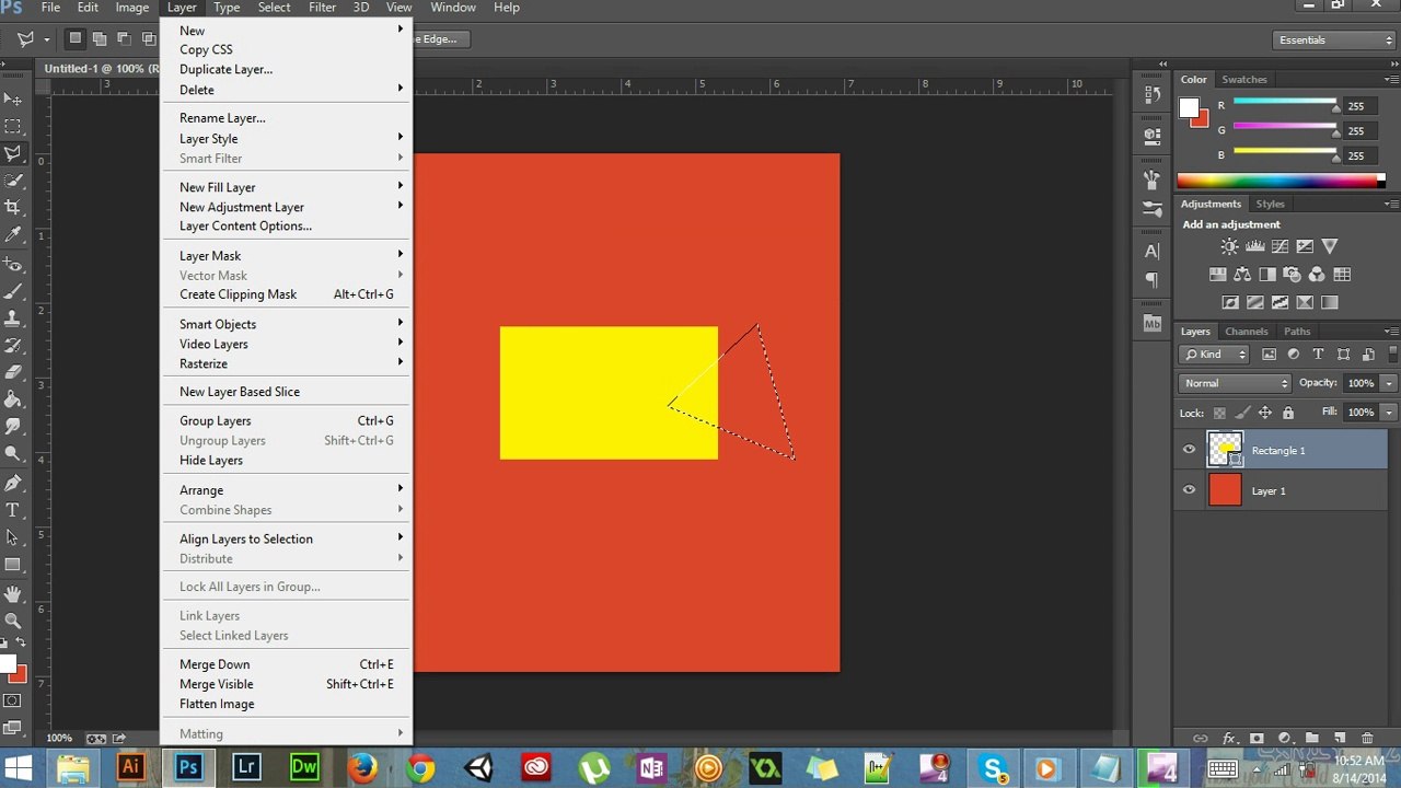 How to make contents of your layer directly editable in photoshop