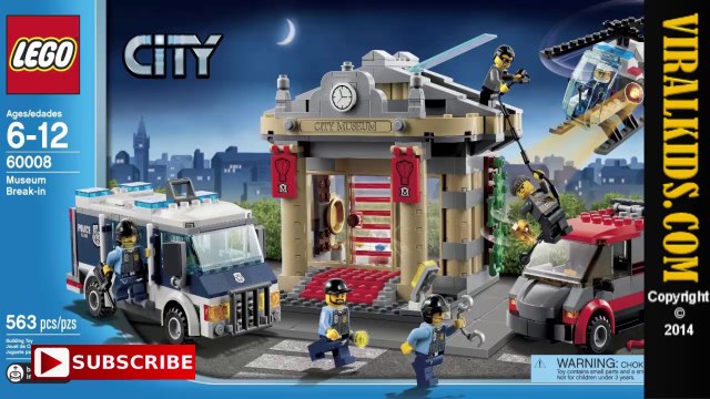 LEGO City - Police Museum Break-in 60008 - Review