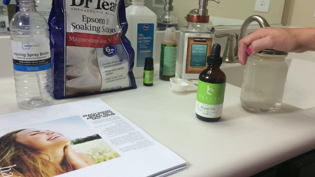 Argan Oil For Hair Tutorial - Natural Beach Waves