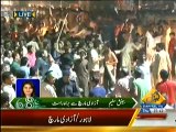 Azadi March: Clash between PTI and PMLN workers before reaching Islamabad