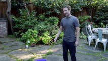 Zuckerberg başından aşağı buzlu su döktü