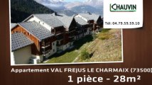 A vendre - appartement - VAL FREJUS LE CHARMAIX (73500) - 1 pièce - 28m²