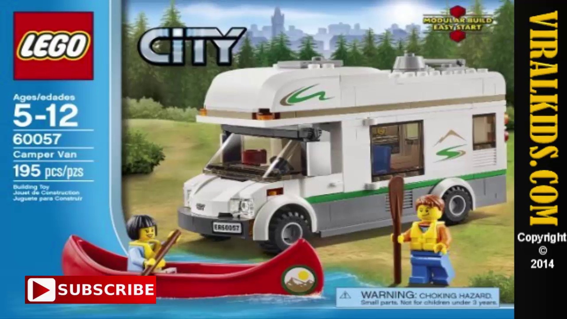 ⁣LEGO City - Camper Van 60057 - Review