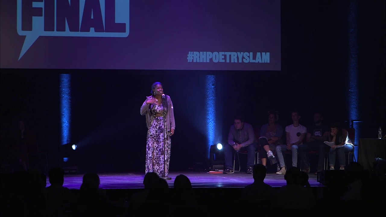 Poetry Slam 2014 Winners: Vanessa Kisuule (1st...