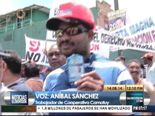Trabajadores de Hidrocapital protestaron en rechazo a la tercerización